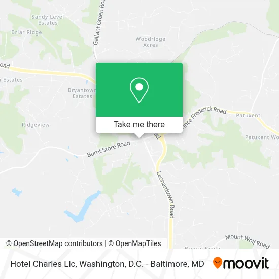 Hotel Charles Llc map