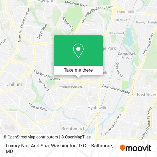 Luxury Nail And Spa map