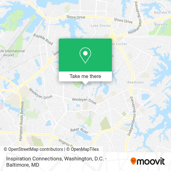 Inspiration Connections map