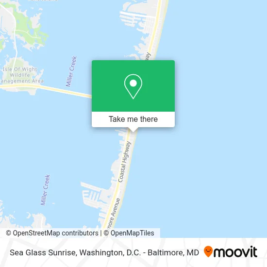 Sea Glass Sunrise map