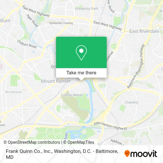 Frank Quinn Co., Inc. map