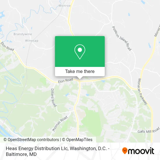 Heas Energy Distribution Llc map