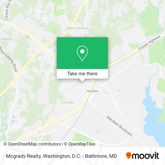 Mcgrady Realty map