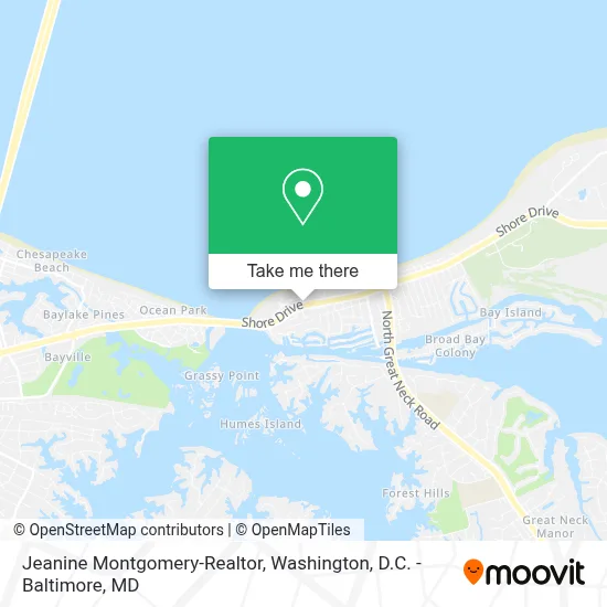 Jeanine Montgomery-Realtor map
