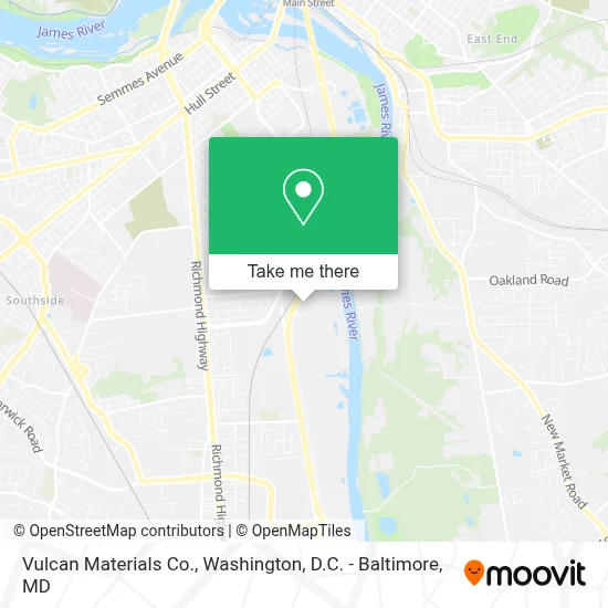 Vulcan Materials Co. map