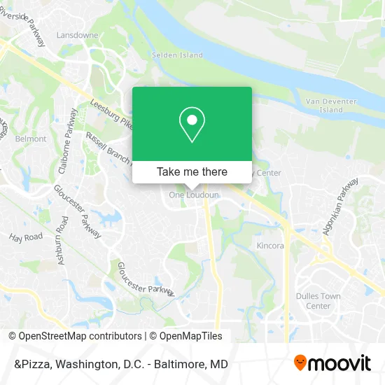 &Pizza map