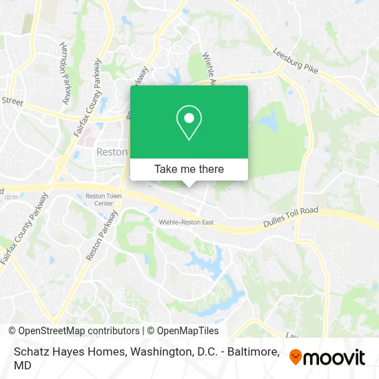 Schatz Hayes Homes map