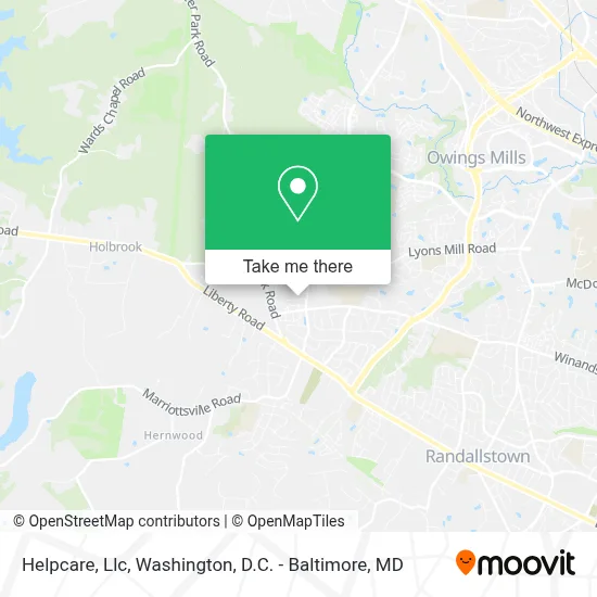 Helpcare, Llc map