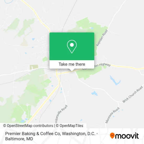 Premier Baking & Coffee Co map
