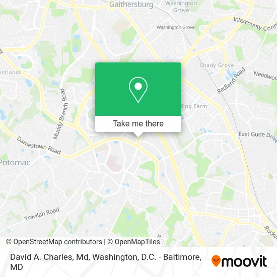 David A. Charles, Md map