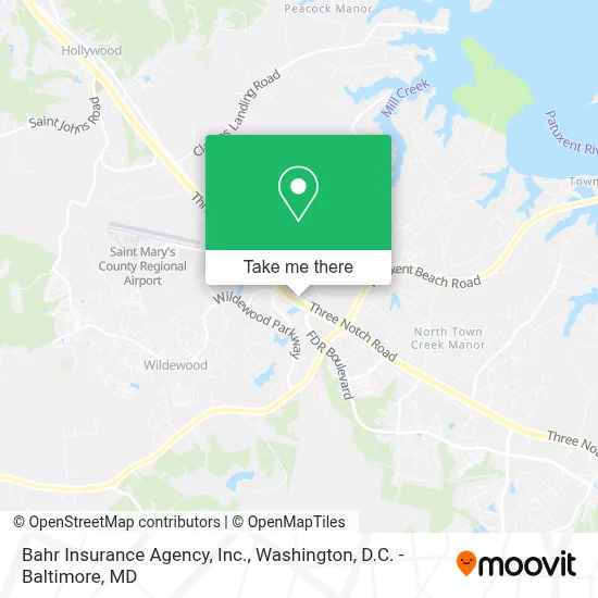 Bahr Insurance Agency, Inc. map