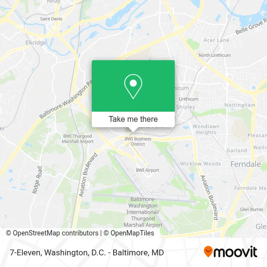 7-Eleven map