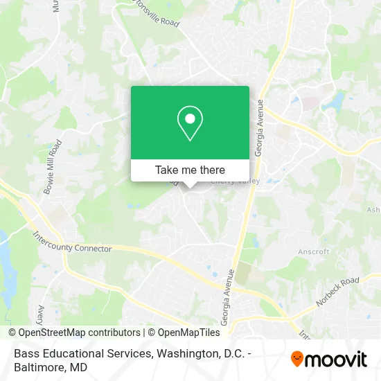 Bass Educational Services map