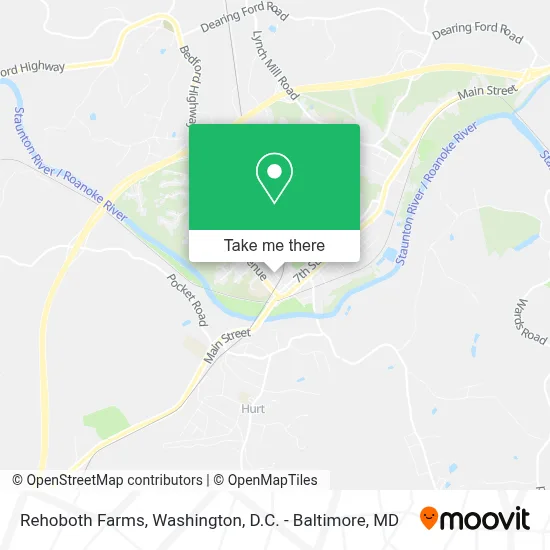 Rehoboth Farms map