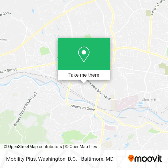 Mobility Plus map