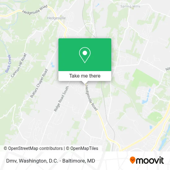 Dmv map