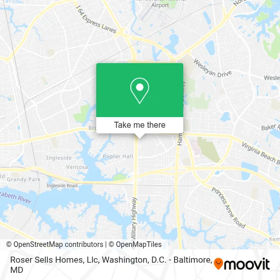 Roser Sells Homes, Llc map