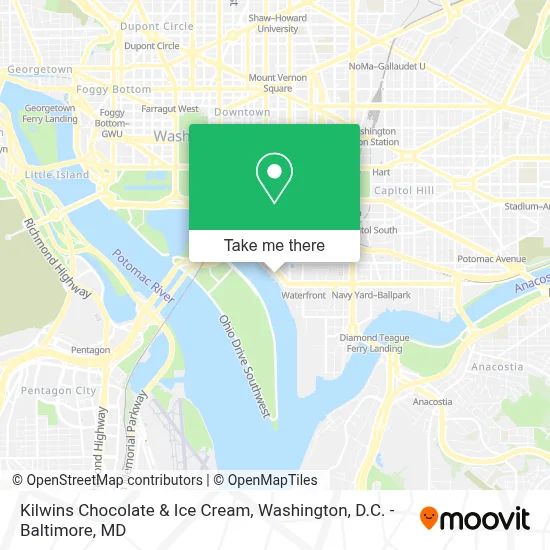 Kilwins Chocolate & Ice Cream map