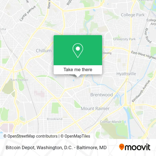 Bitcoin Depot map