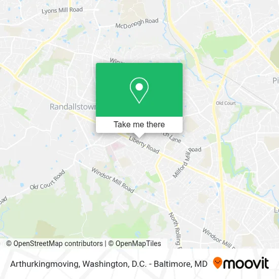Arthurkingmoving map