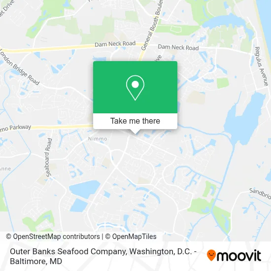 Outer Banks Seafood Company map