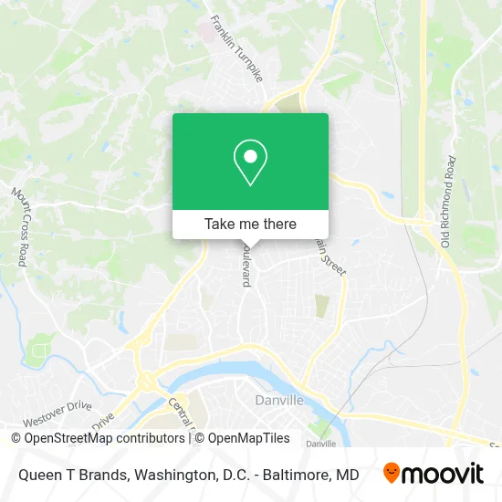 Queen T Brands map