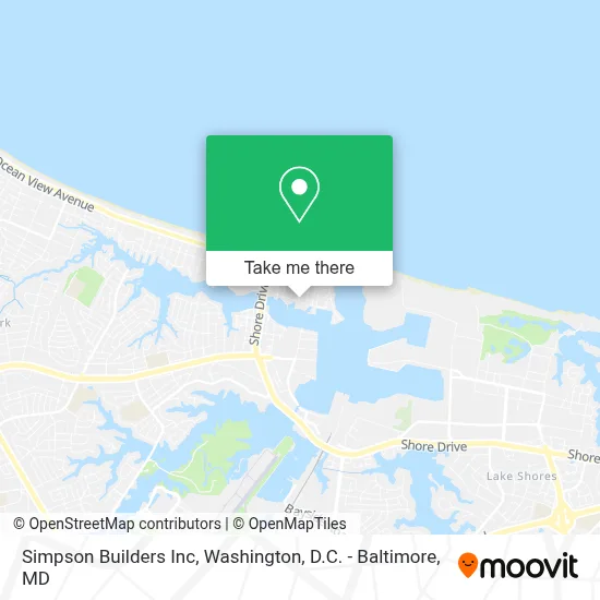 Simpson Builders Inc map