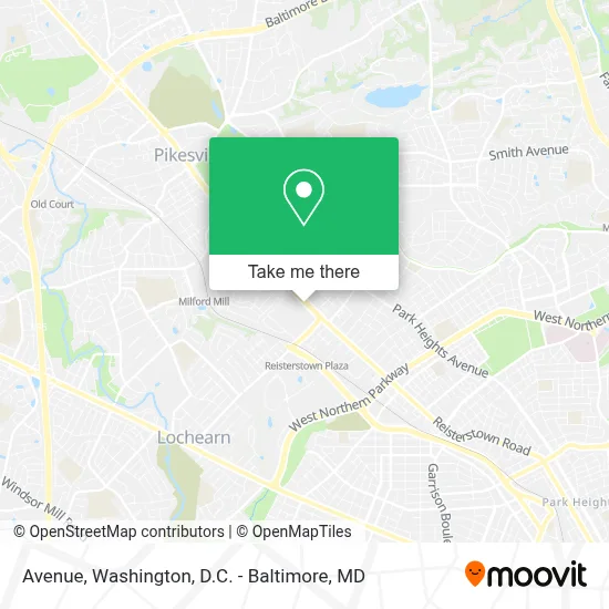 Avenue map