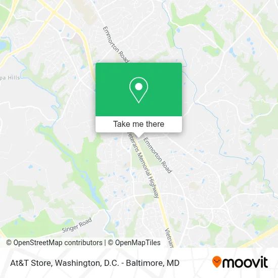 At&T Store map