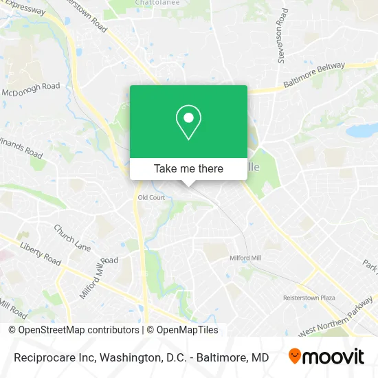 Reciprocare Inc map