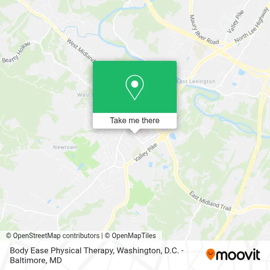 Body Ease Physical Therapy map