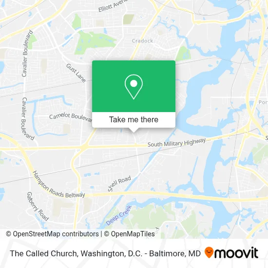 The Called Church map