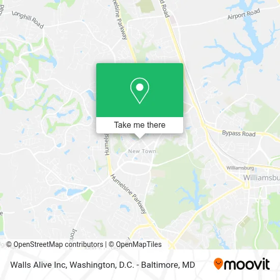 Walls Alive Inc map