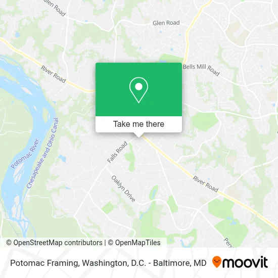 Potomac Framing map