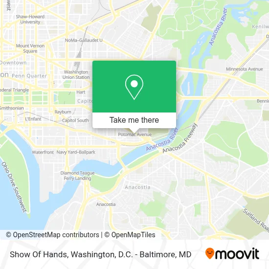 Show Of Hands map