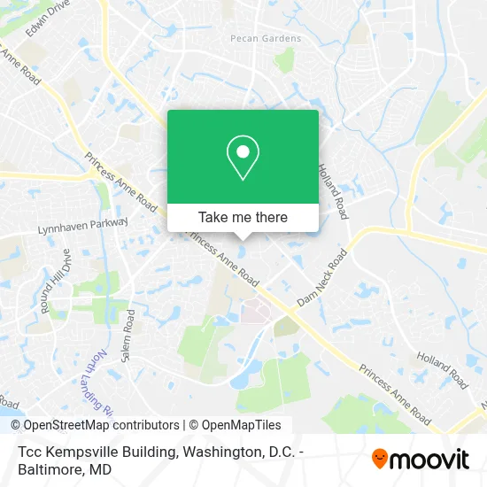 Tcc Kempsville Building map