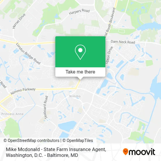 Mike Mcdonald - State Farm Insurance Agent map