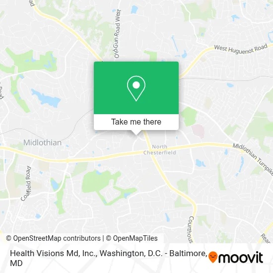 Health Visions Md, Inc. map