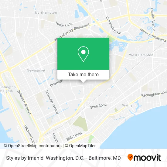 Styles by Imanid map