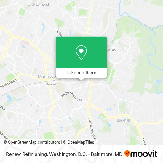 Renew Refinishing map