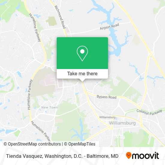 Tienda Vasquez map