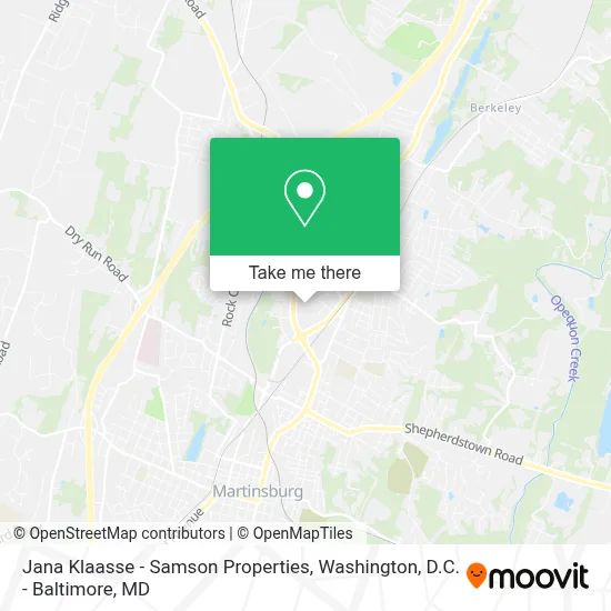 Jana Klaasse - Samson Properties map