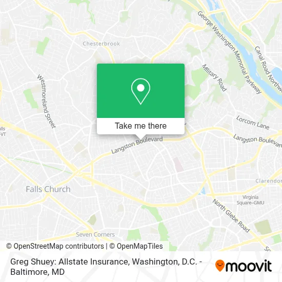 Greg Shuey: Allstate Insurance map
