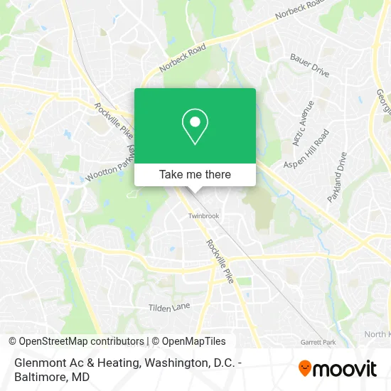 Glenmont Ac & Heating map