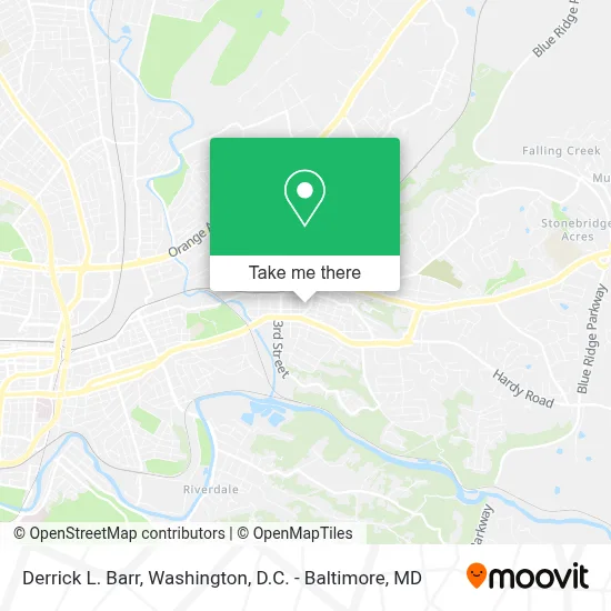 Derrick L. Barr map