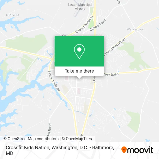 Crossfit Kids Nation map