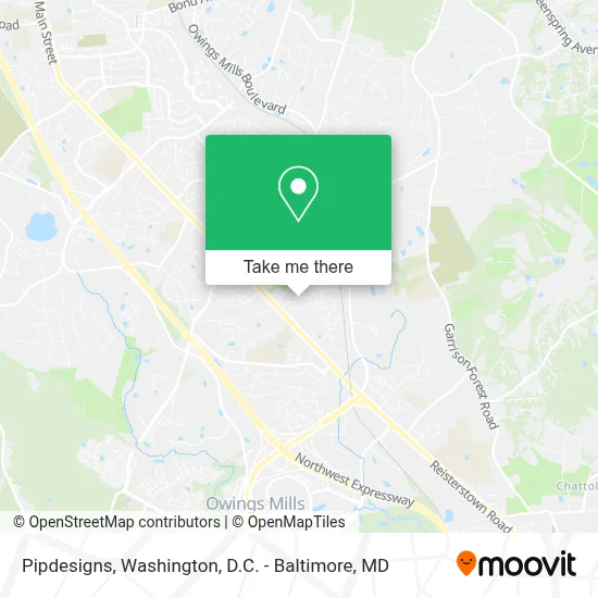 Pipdesigns map