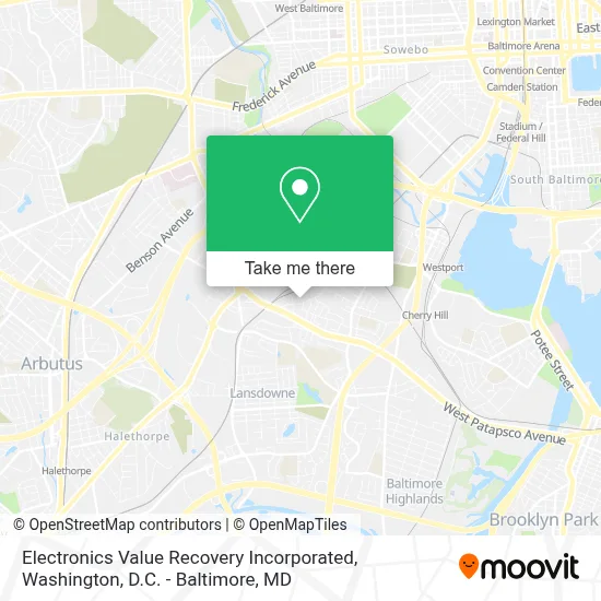 Electronics Value Recovery Incorporated map