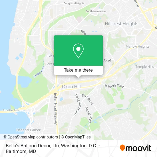 Bella's Balloon Decor, Llc map