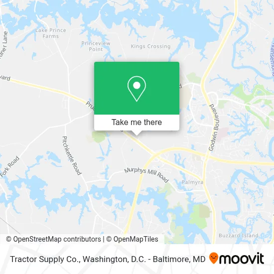 Tractor Supply Co. map